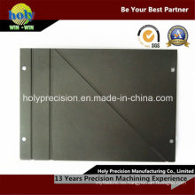 Placa de base de aluminio mecanizada CNC